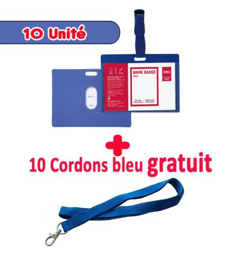 Portes-Badges avec pinces bretelles paysage et cordons Gratuites