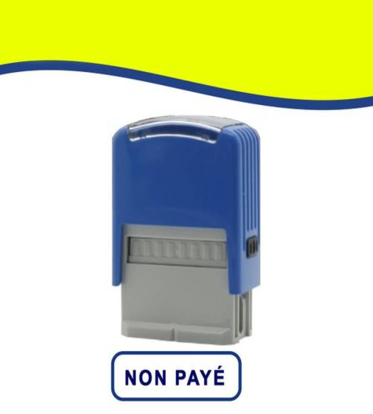Cachet Tampon Non Payé pour les administrations