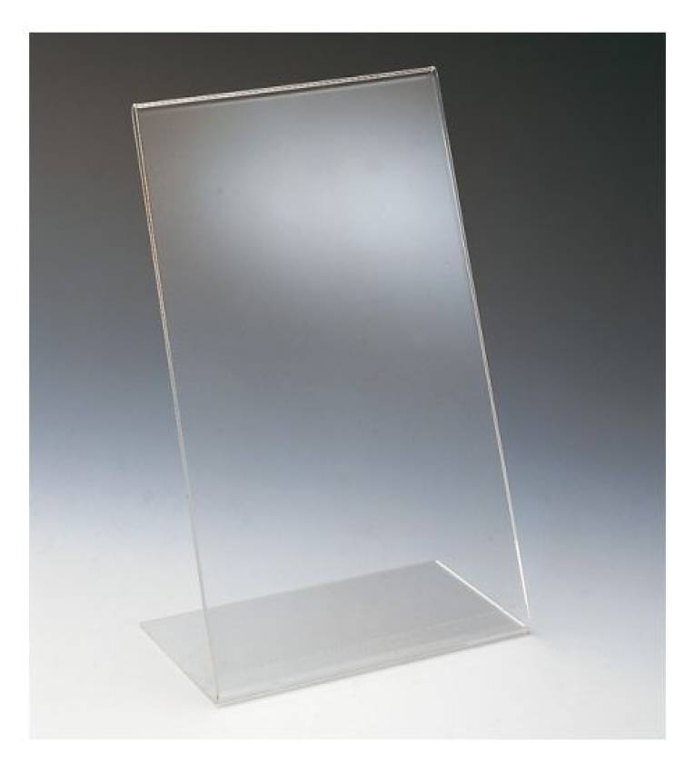 Cadre d'affichage  en plastique plexiglass transparent  A4