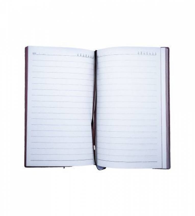 Carnet de notes en cuir  A5 synthétique 14.5 x 21 cm 110 pages