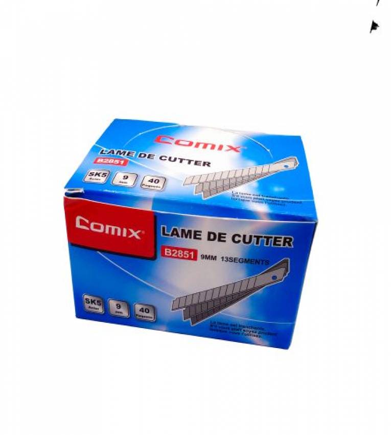 boite lames de cutter 9mm 40 paquets 400 lames