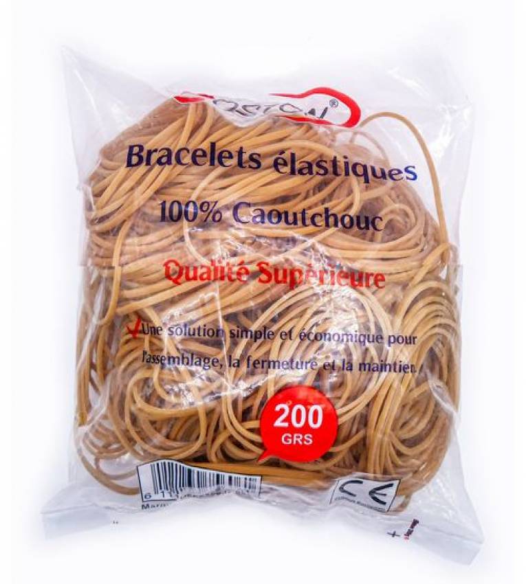 Boston sachets de Bracelets élastiques 200g 100% Caoutchouc