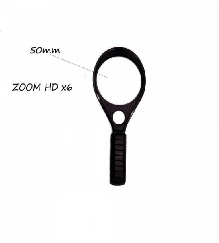 Loupe portable Optique de Diamètre 50 mm, Pour lecture âgée, Sans fatigue