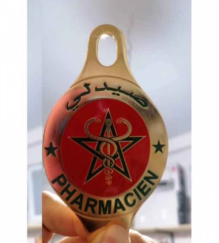 Macaron , Badges , pharmacien