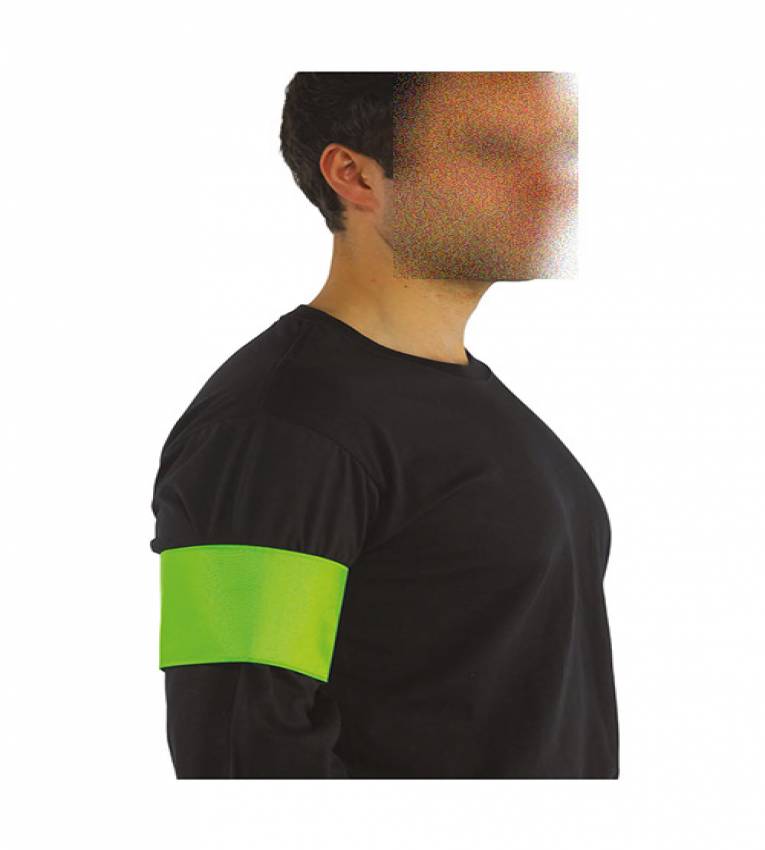 Brassard haute visibilité large à imprimer