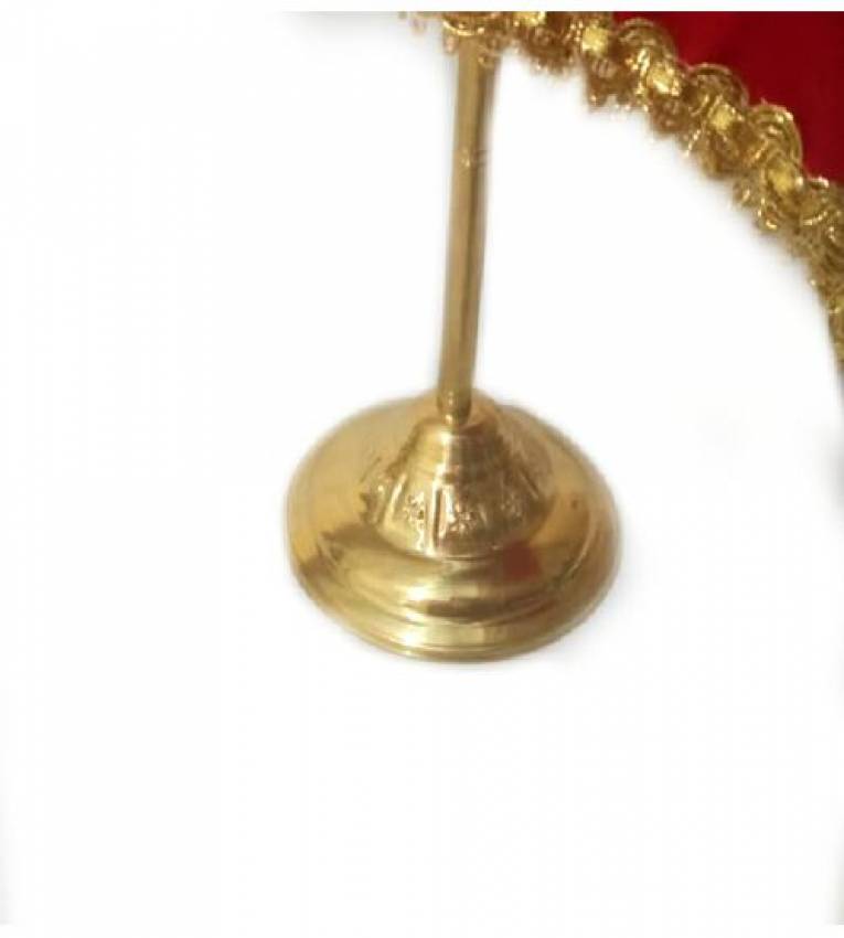 41cm Drapeau marocain de Bureau en Cuivre