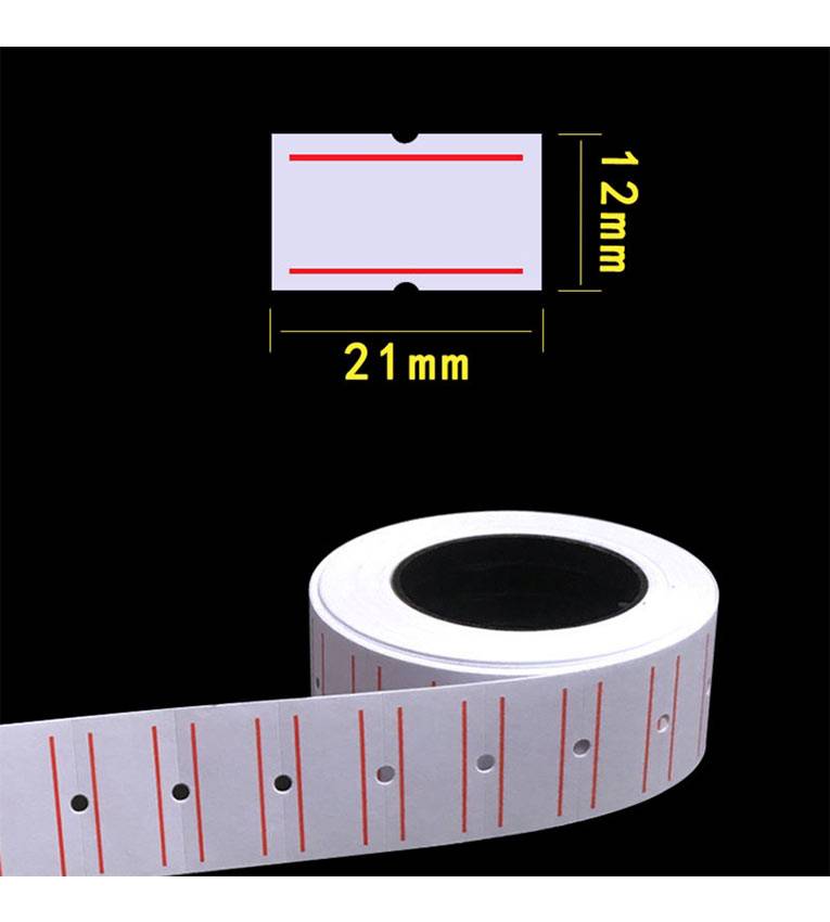 ROULEAU DE 500 ETIQUETTES POUR ÉTIQUETEUSE