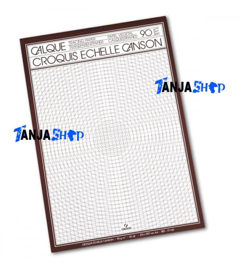 َA4 Papier calque pour dessin technique, A4, 90/95 g/m2