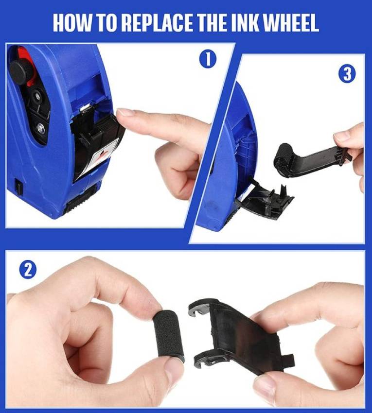 Pistolet de prix et de date