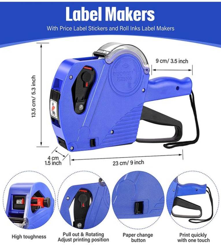 Pistolet de prix et de date