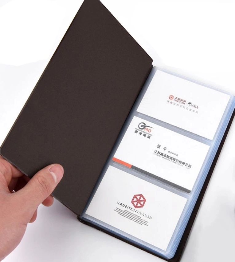 Porte Carte De Visite Deli E5783 Nombre de carte :180 cartes  avec un design produit moderne