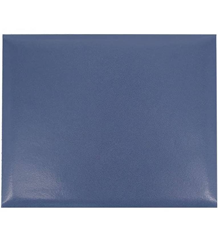 Porte certificat a4 en cuir avec coin cuivre