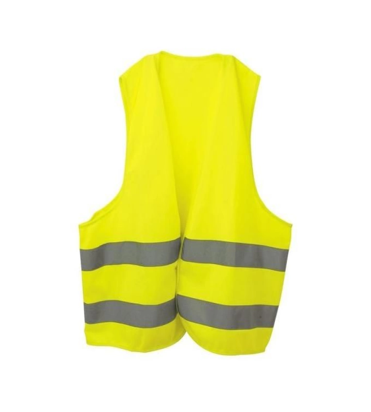 Gilet de sécurité jaune. Nécessaire et obligatoire à tout automobiliste