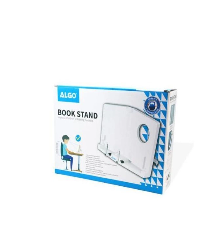 Le cadre de support de haute qualité est solide et durable.  porte-livre de bureau