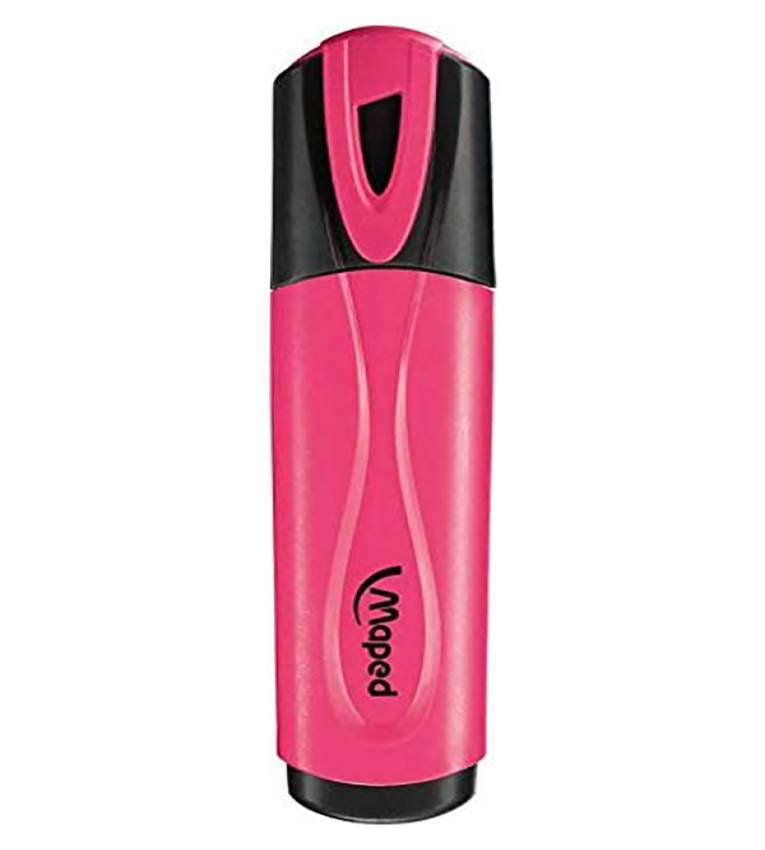 MAPED - Boite des Surligneurs Fluo Peps Classic coloris Rose