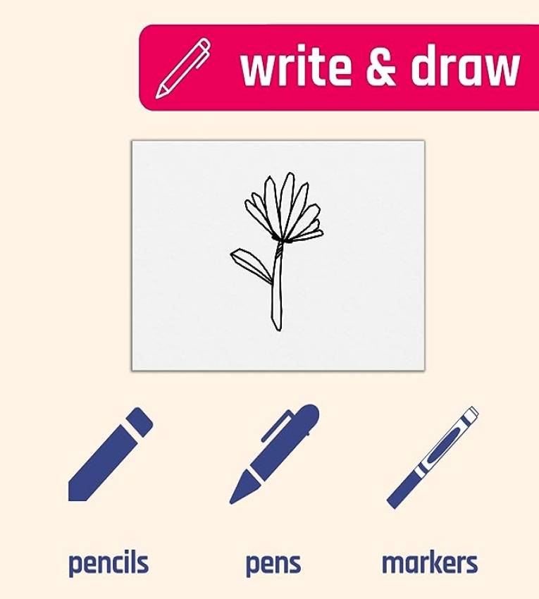 Papier 350g/m²  cartonné A3 Matt pour impression (50 feuilles)