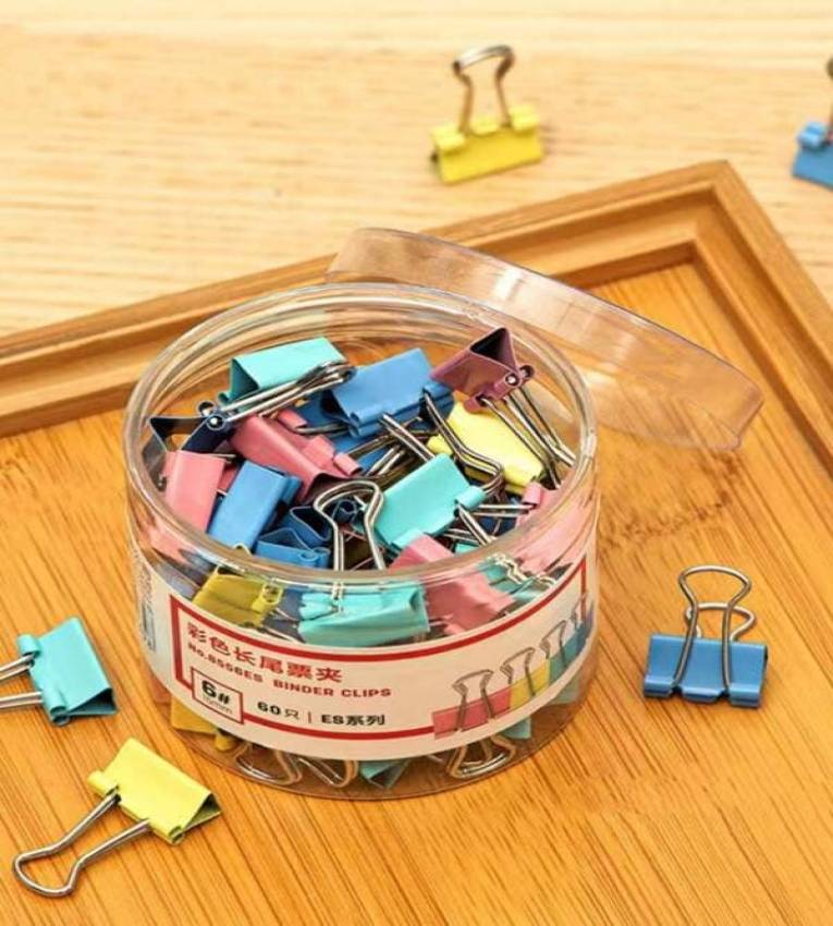 Ensemble de 40 Pinces-notes en Fer pour l'Organisation!