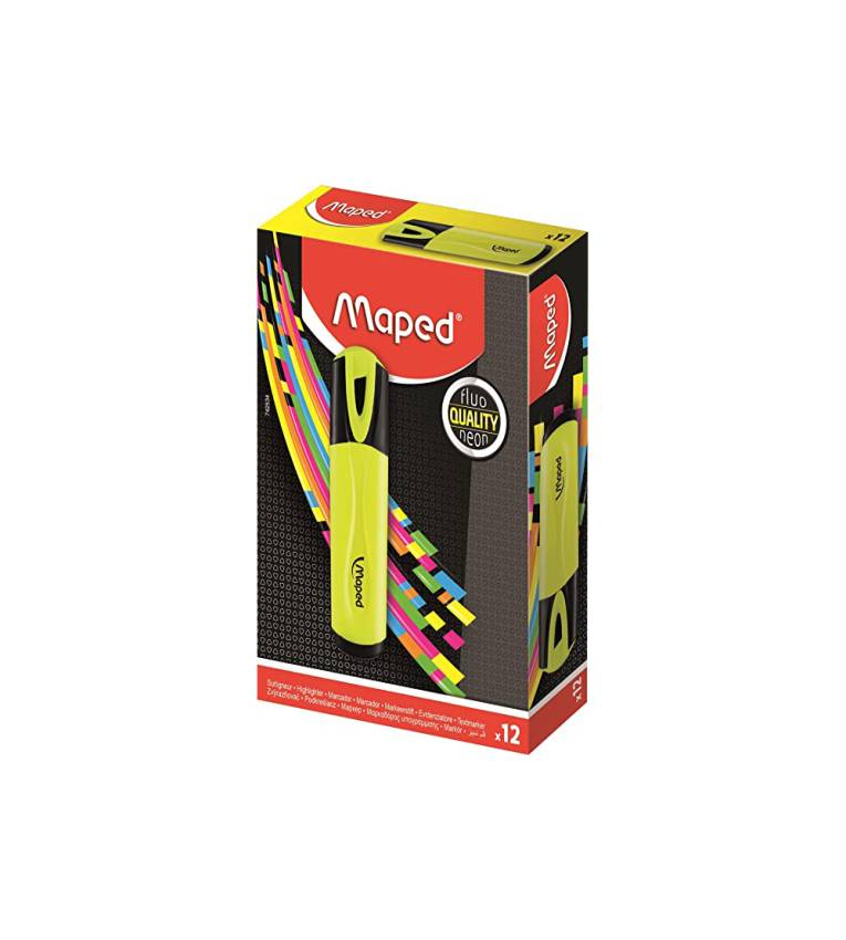 surligneurs ou marqueurs couleurs pour l'écriture et peinture