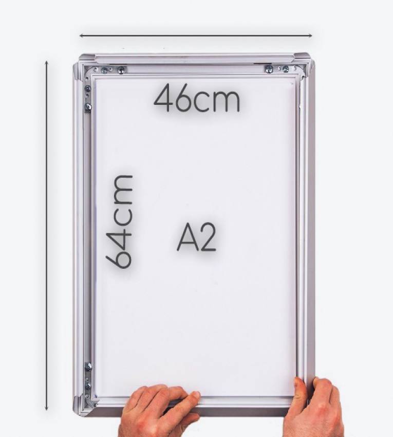 Grand CADRE ALUMINIUM CLIC CLAC A2 (46 x 64)ccm