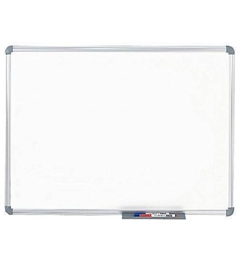EXPRESS Office Lot Economique Tableau Magnétique Blanc 120x90 cm,6 feutres effaçable & Brosse