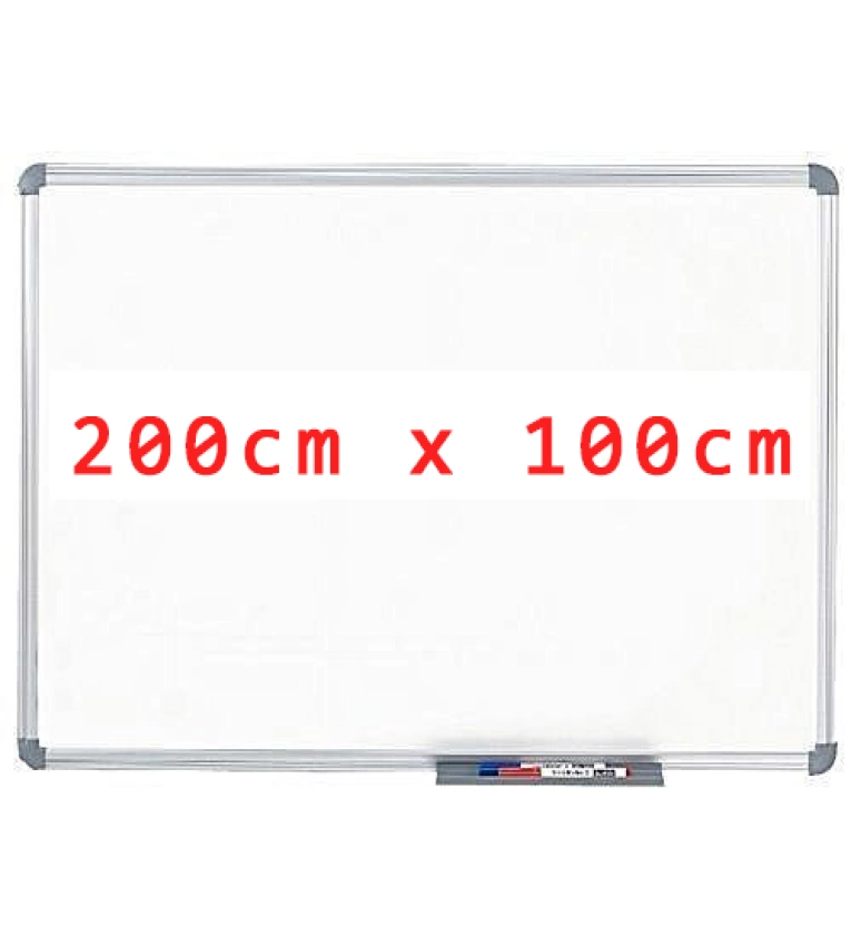 Lot Économique Bureau EXPRESS - Tableau Magnétique Blanc  200x100 cm.