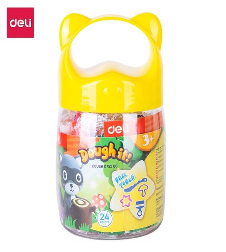 pâte a modeler pour les enfants de 24 Couleurs et 4 accessoires