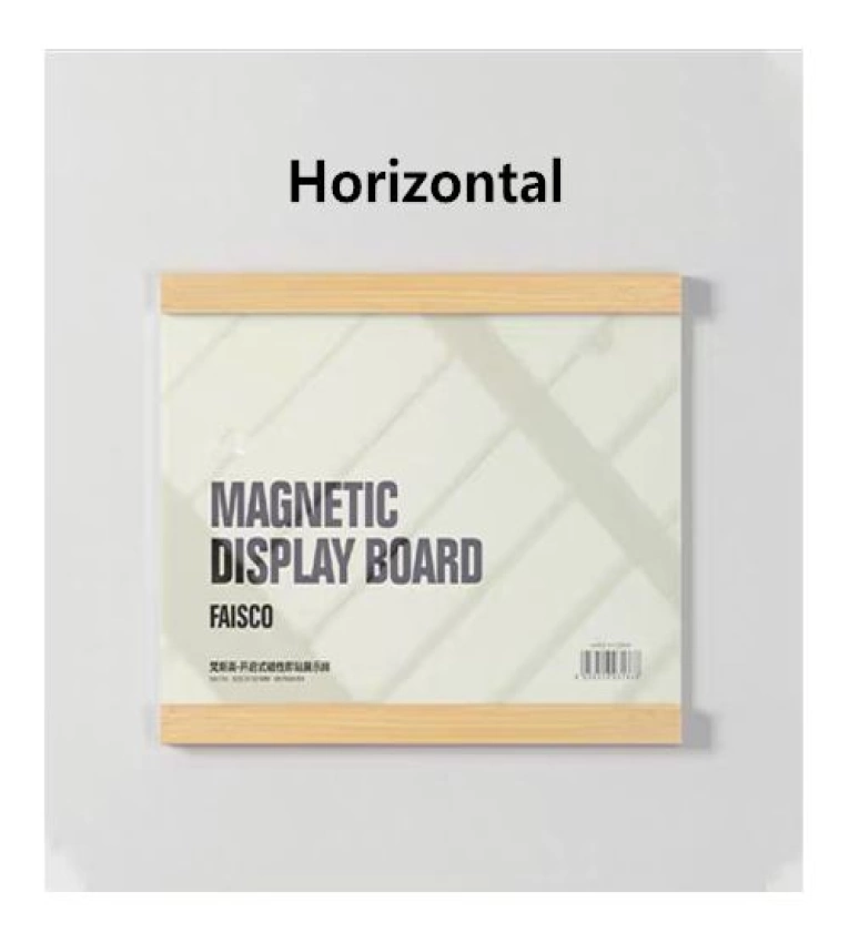 Élégant cadre A3 en plexiglas et bois pour photos et documents. Affichage professionnel.