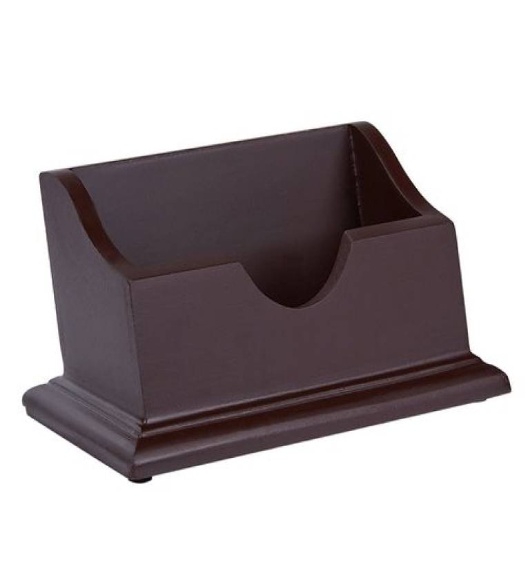 Magnifique Porte cartes Visite de Bureau en bois professionnel