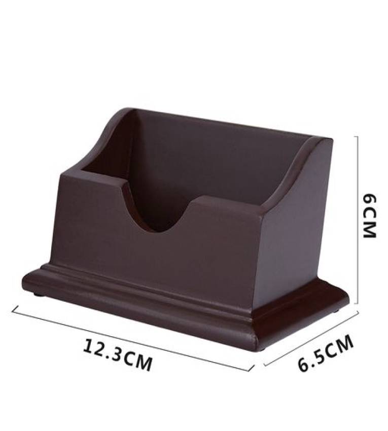 Magnifique Porte cartes Visite de Bureau en bois professionnel