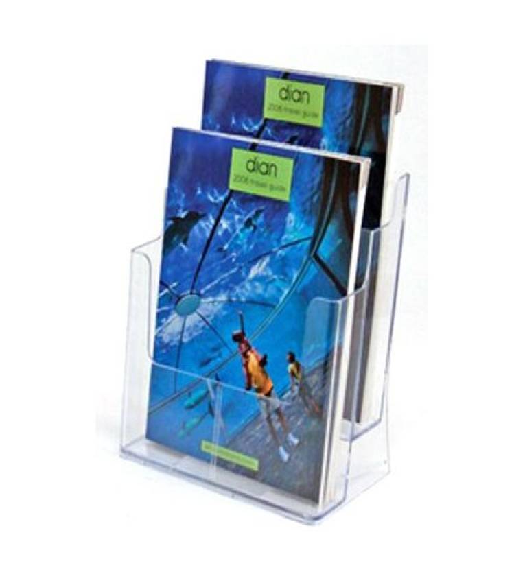 PORTE BROCHURE A4, porte Publicitaire et Présentoir en plastique acrylic display