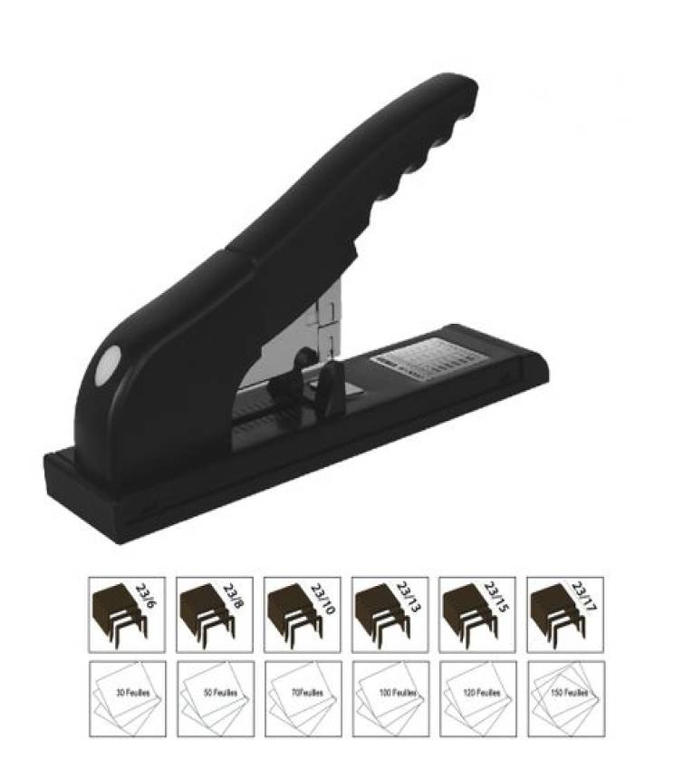 Agrafeuse Géant à table BOSTON 140 feuilles