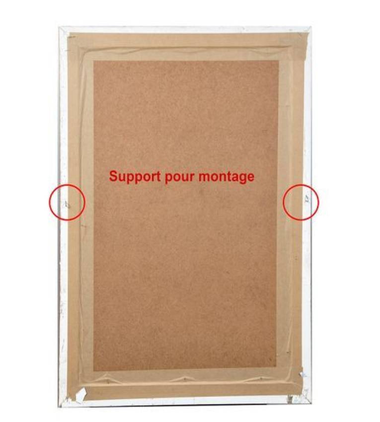 Portrait de sa Majesté le Roi Mohamed VI (90X70) cm