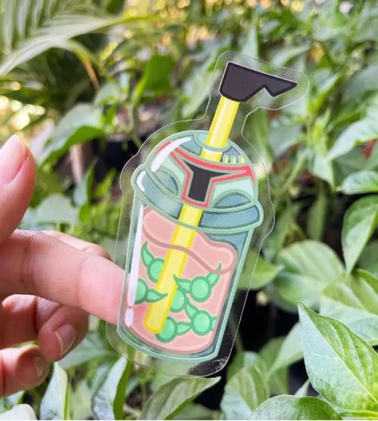 papier autocollant en vinyle imprimable transparent A4 -10 Feuilles