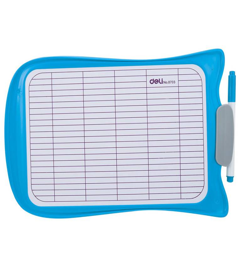 Tableaux Double Face éducatif (dessin et écriture) pour les enfants, Ardoise + 3 feutres