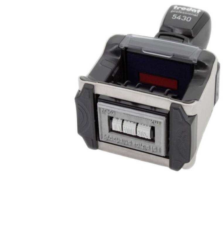 Tampon Dateur Métal line PROFESSIONAL 5474, 5 lignes (41x24mm)