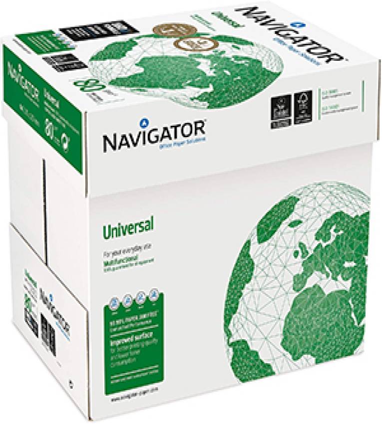 Pack de 5 Ramettes papier A4 Navigator 80g – Blanc