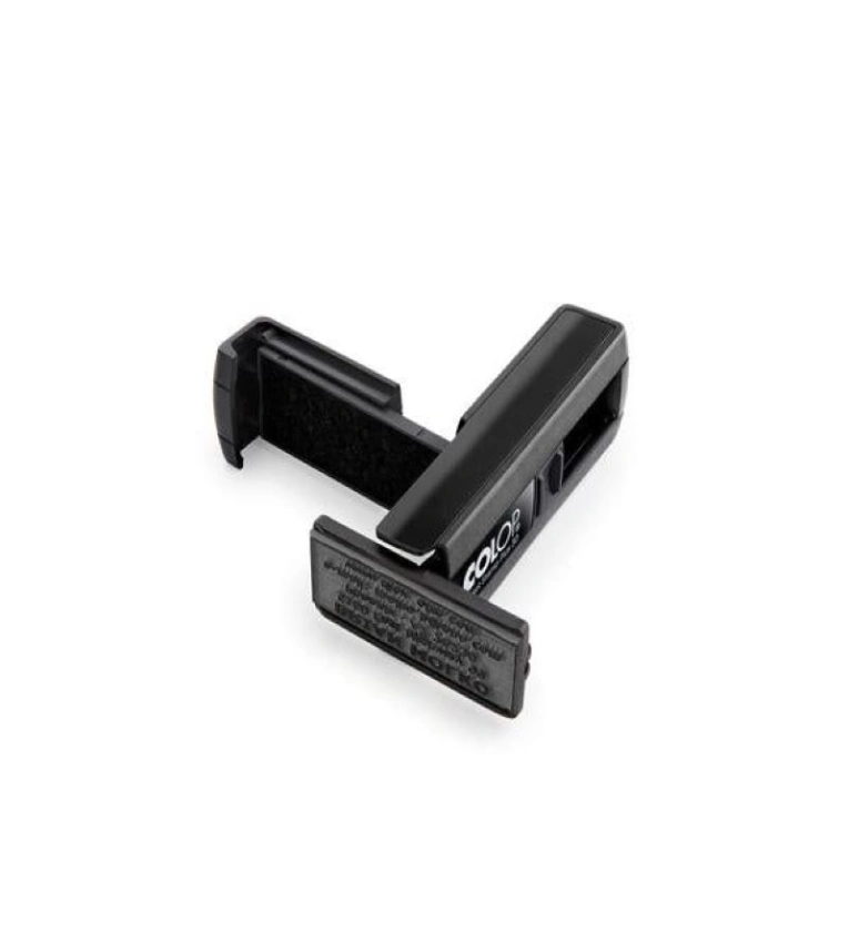 Tampon de poche compact, pratique, sans capuchon, 18×47 mm