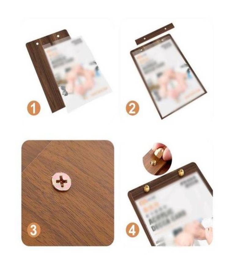 porte-affiche a4 support présentoir idéal pour toute les documents