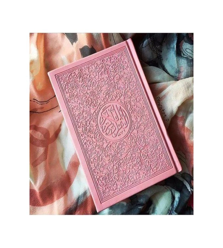 Coran ,Coran Rose ,Cadeau Islamique ,Lecture Spirituelle ,Livre Religieux ,Méditation ,Musulman