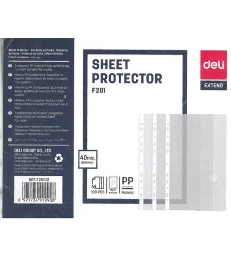 chemise pochète protège feuille en plastique