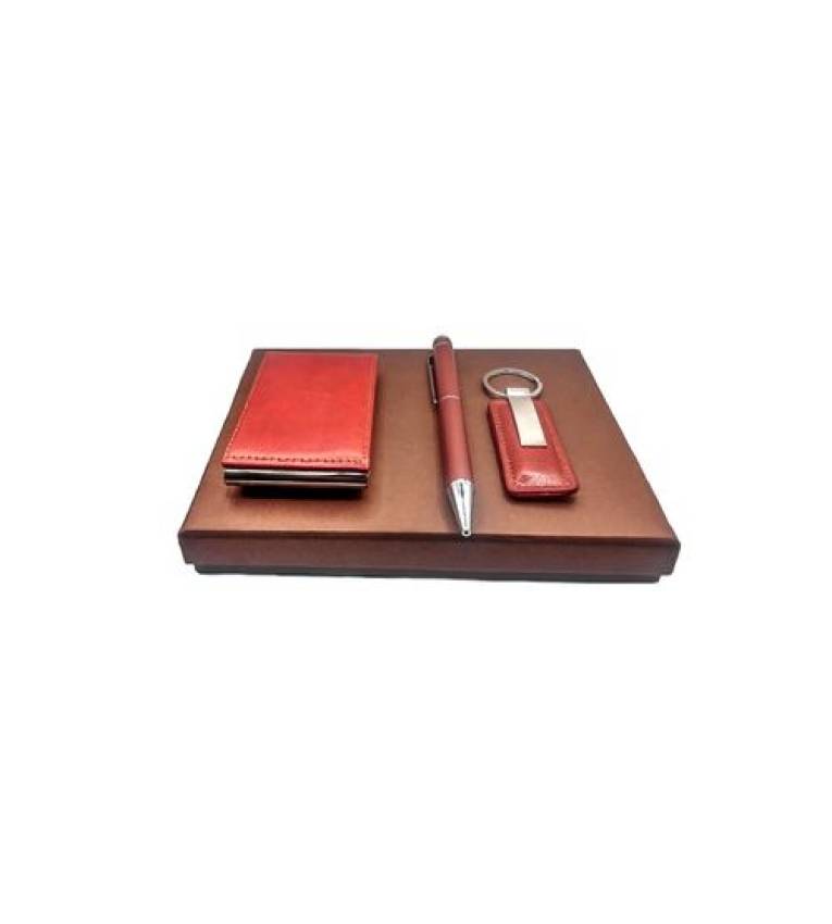 coffret stylo parure, porte carte et  porte clé, Cadeau pour les hommes