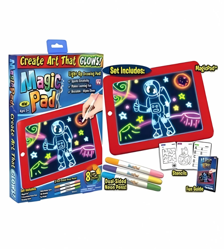 Tableau LCD pour enfants, Tablettes de dessin LCD, Stylos tactiles multicolores, Jouet éducatif pour enfants