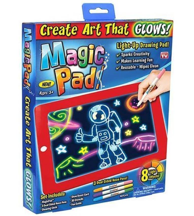 Tableau LCD 10 Tablettes de Dessin + 6 Stylos Tactiles - Jouet Éducatif