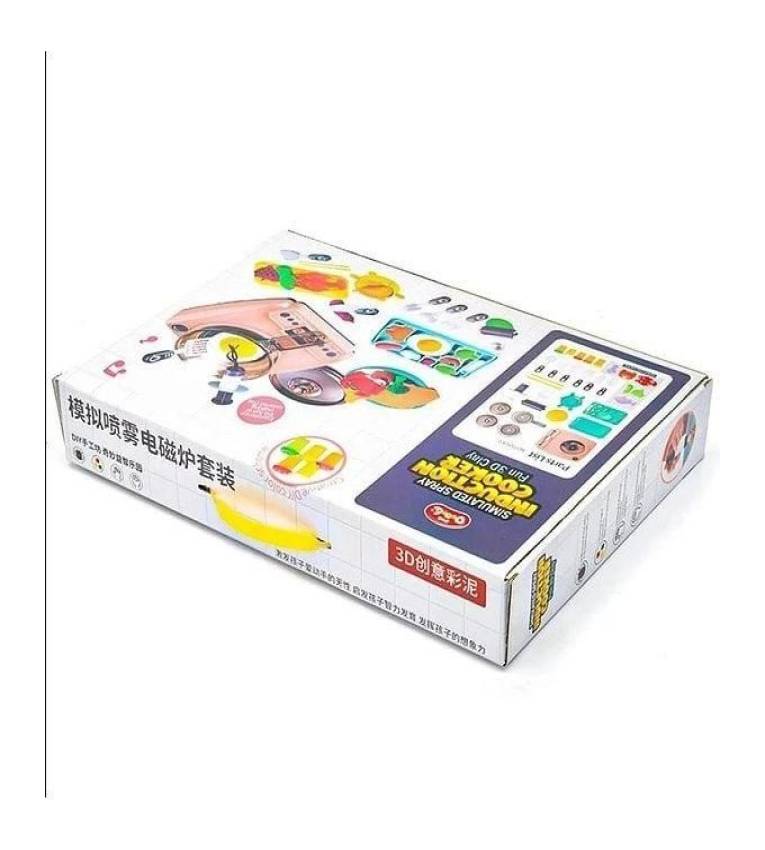 Cuisine de Simulation avec Pâte à Modeler 3D - Jouet Créatif pour Enfants