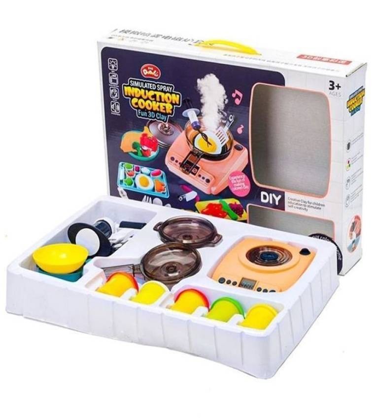 Cuisine de Simulation avec Pâte à Modeler 3D - Jouet Créatif pour Enfants