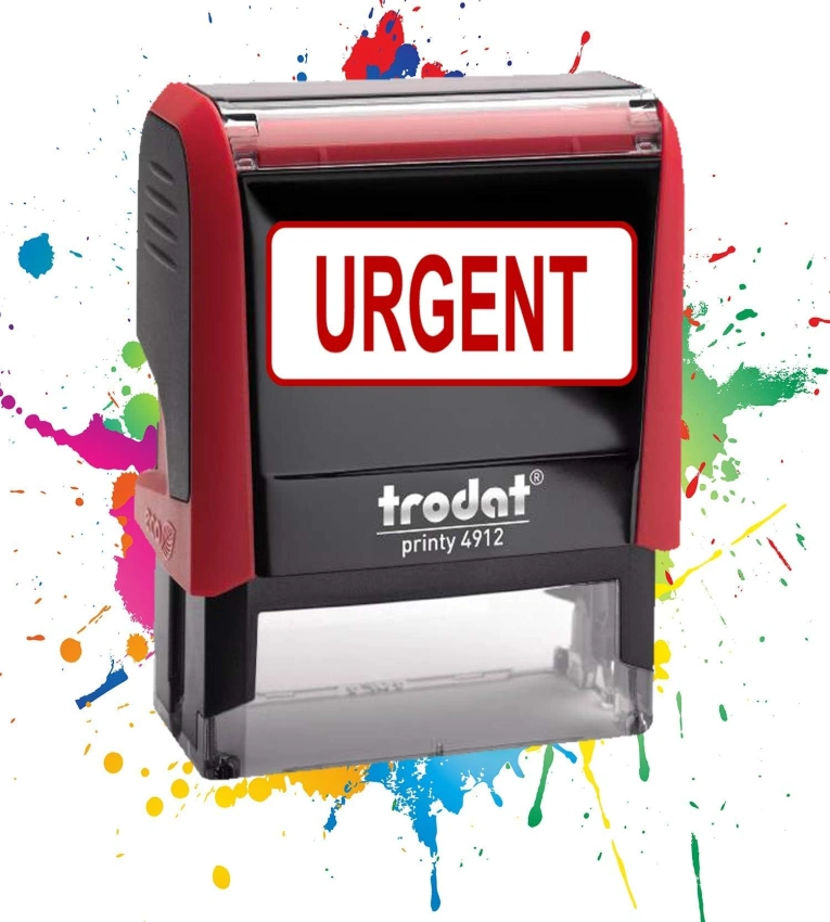 Tampon encreur Formule Commerciale URGENT ,Qualité Trodat, encre à séchage rapide, idéal pour factures et documents officiels