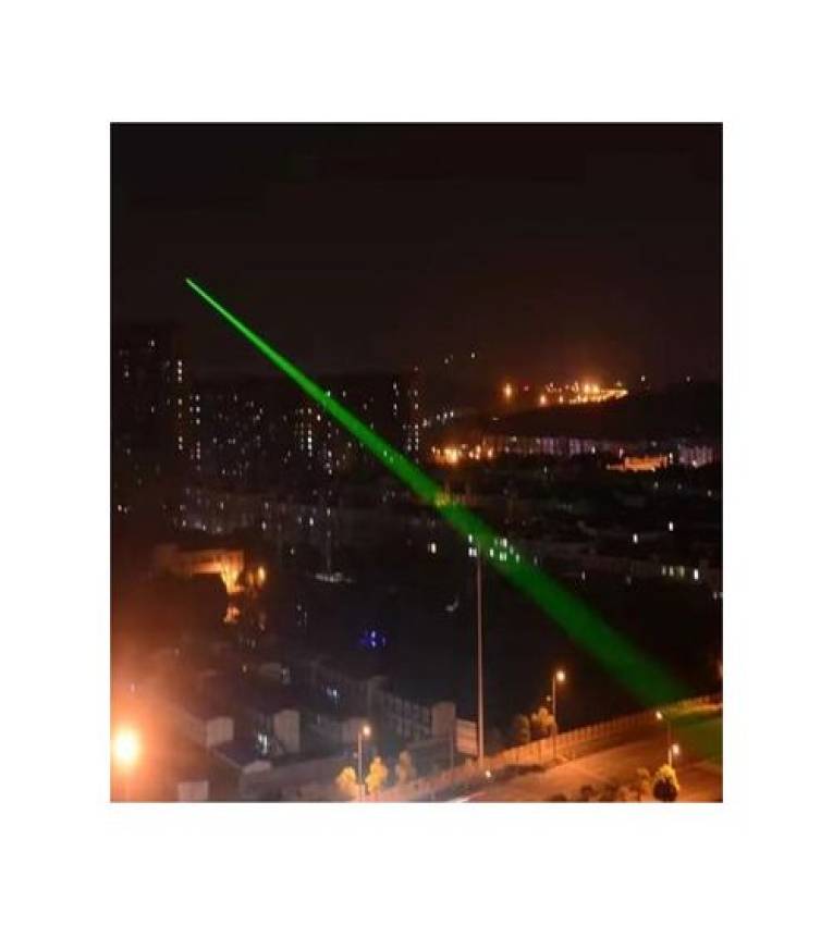 Laser vert haute puissance 10000m, Faisceau ultra-lumineux, batterie rechargeable, Parfait pour astronomie et plein air.