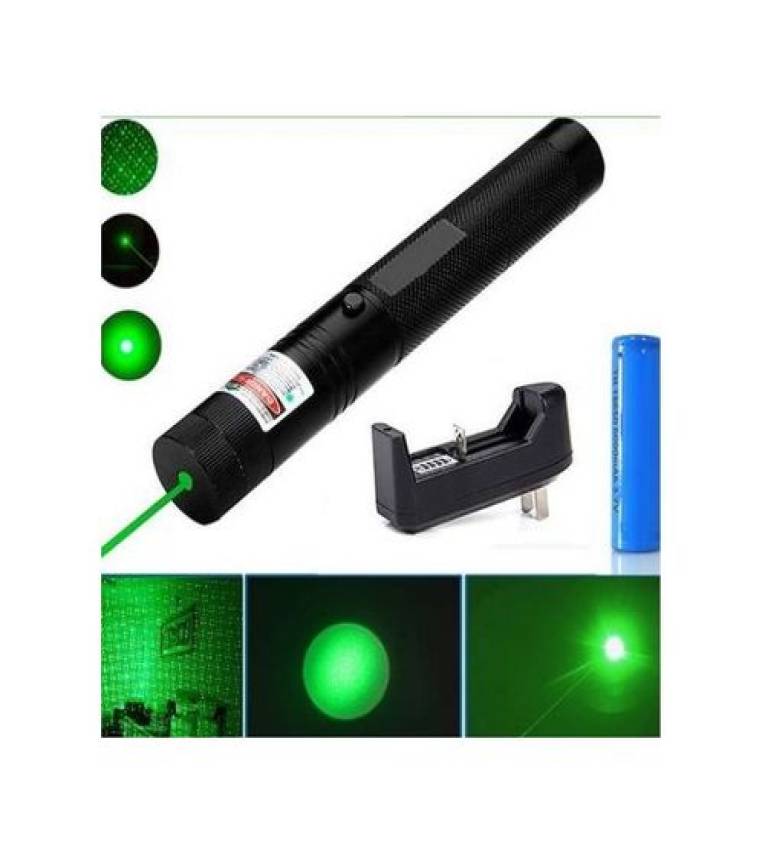 Laser vert haute puissance 10000m, Faisceau ultra-lumineux, batterie rechargeable, Parfait pour astronomie et plein air.