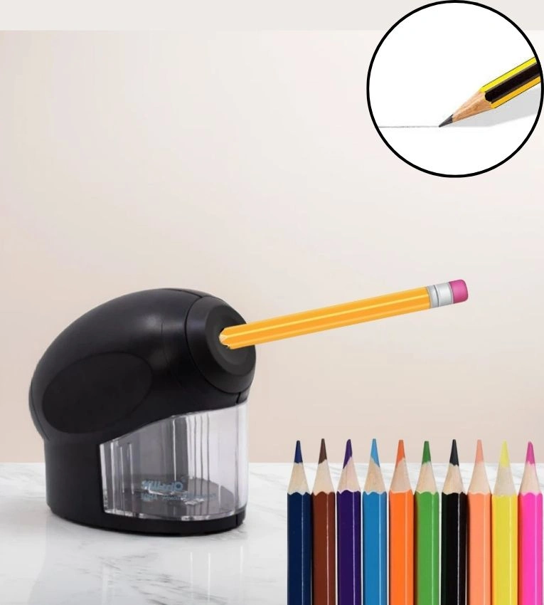 Taille-crayon à manivelle KW-TRIO 030H2 professionnel haute précision réservoir amovible pour artistes ergonomique durable