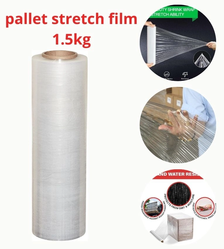 Film Étirable Résistant à l'Eau, Idéal pour Emballage Sécurisé